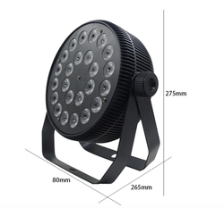 Прожектор PL Led flat par 24*18w (RGBWA+UV)