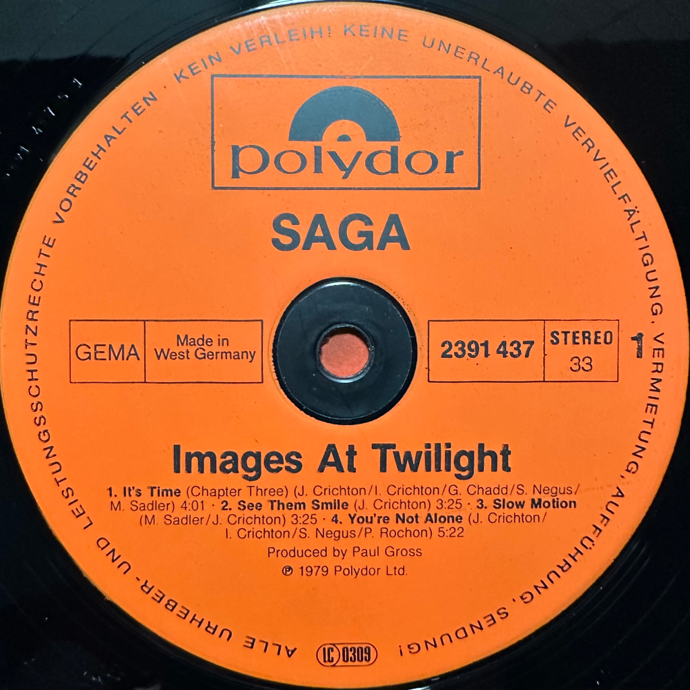 Saga- Images At Twilight (Германия 1979г.)