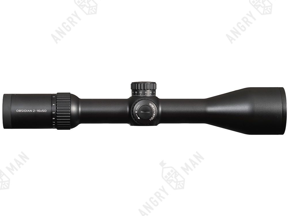 Прицел Obsidian 2-16x50, SF, сетка 31 (Half MD), подсветка красная, 30мм, 1/4 МОА, IPX7, 742г, Gaut