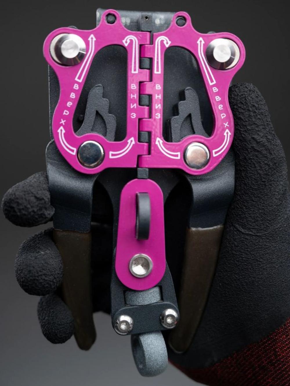 Спусковое устройство VZ Сова 3.0 для двойной веревки