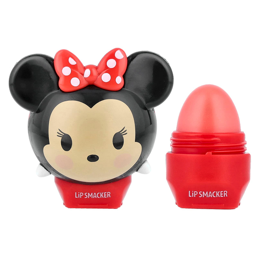 Lip Smacker, Disney Tsum Tsum, бальзам для губ, минни-маус, клубничный леденец, 7,4 г (0,26 унции)