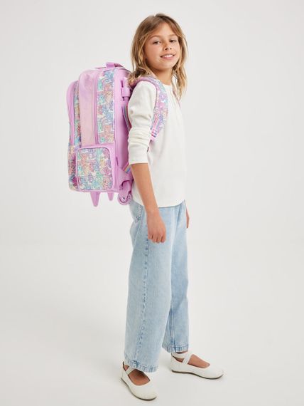 Çanta \ Bag \ Рюкзак Smiggle - Care Bears Light-Up Wheeled Trolley Bag
