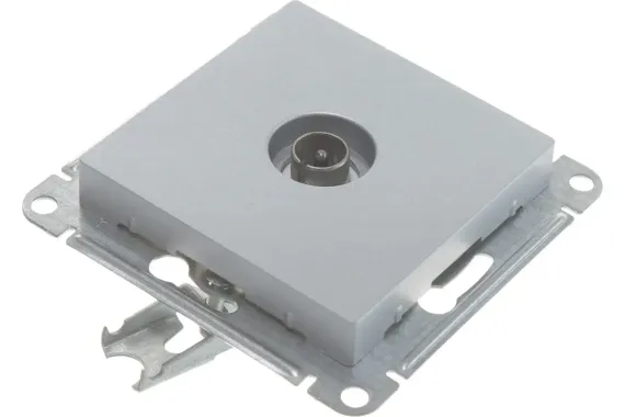 Розетка TV Systeme Electric ATLASDESIGN алюминий 38189