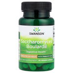 Swanson Vitamins, сахаромицеты Буларди с пребиотиком МОС, 30 веганских капсул