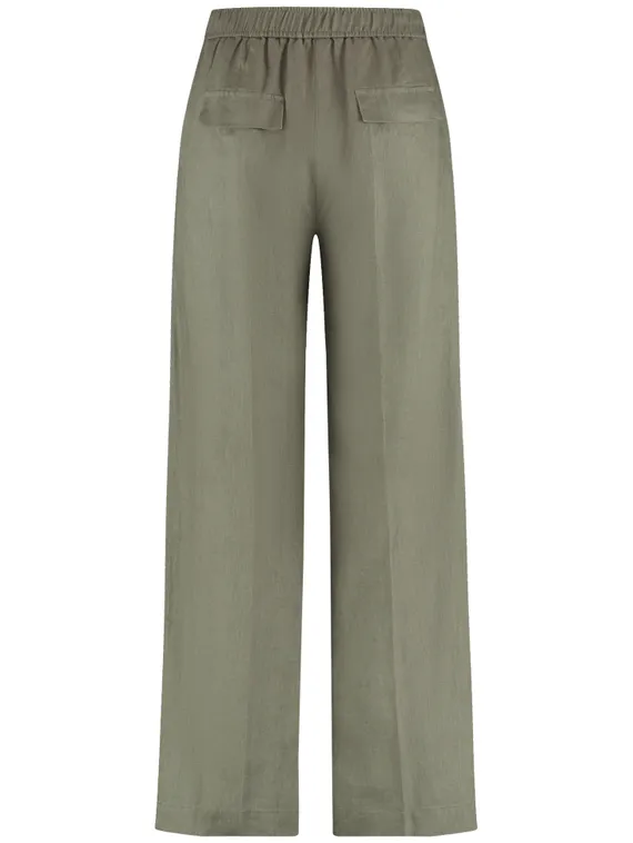 GERRY WEBER Брюки широкие льняные