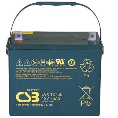 Аккумулятор CSB EVX12750
