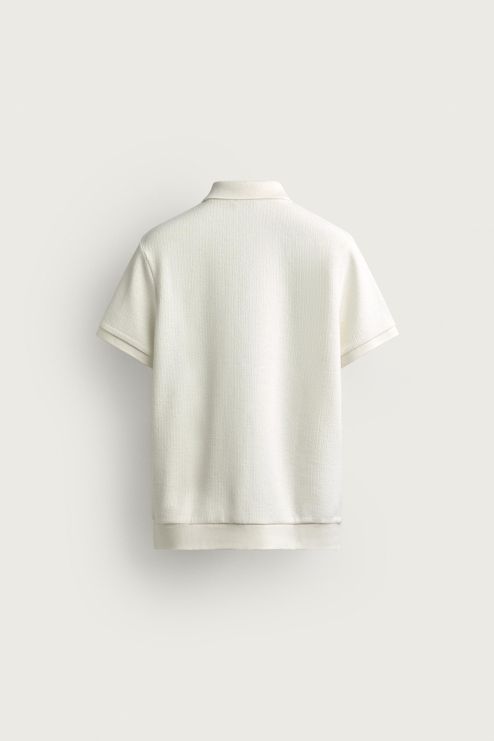 ПОЛО REGULAR FIT С МОЛНИЕЙ — ZARA