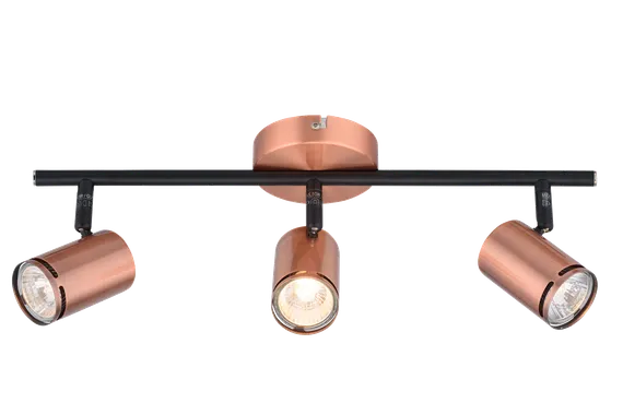 Светильник Sfera Sveta 8766-03/I502 RAB, 3×15 Вт, медный
