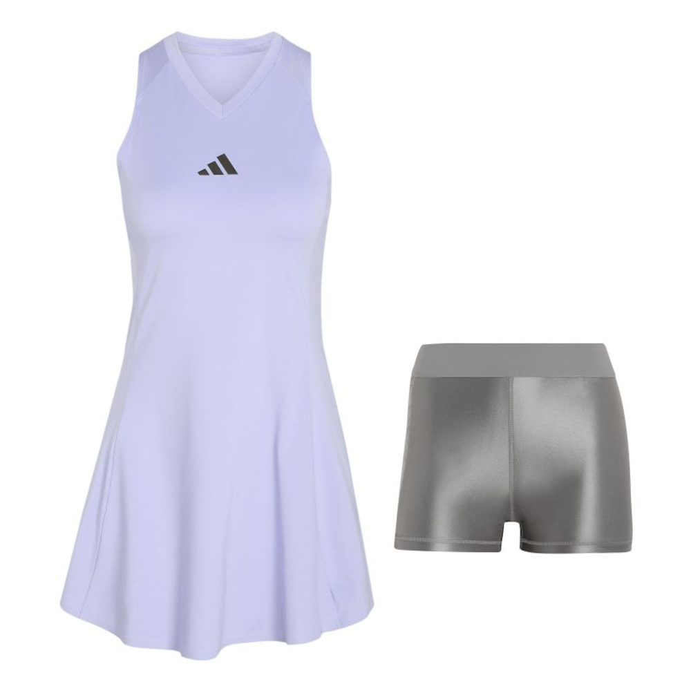 Теннисное платье Adidas Climacool Tennis Dress Pro - magic lilac/grey