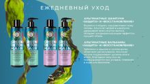 Green Detox Альгинатный шампунь для волос "Восстановление"