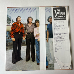 Винтажная виниловая пластинка LP The Ventures Pops in Japan Best 20 (Япония 1978) (Оби)