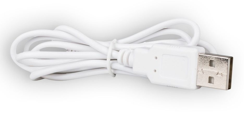 Белый магнитный кабель для зарядки Satisfyer USB Charging Cable (Цвет: белый)