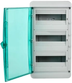 Корпус пластиковый КМПн-36 IP65 оранжевая прозрачная дверь TEKFOR IEK