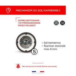 Peugeot Мельница для соли Line 18 см натуральная EAN 4006950039912