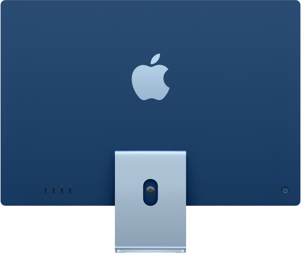 Компьютер - Моноблок Apple iMac 24" M1 8-core CPU 8-Core GPU/8GB/256GB Blue (Y2021) MGPK3RU/A