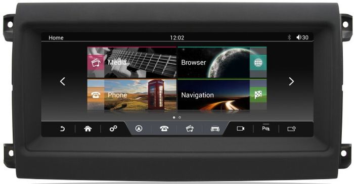 Магнитола для Land Rover Discovery 5 2017+ (HARMAN) - Kuberg MRW-8808A монитор 10.25", Android 13, SIM-слот, CarPlay