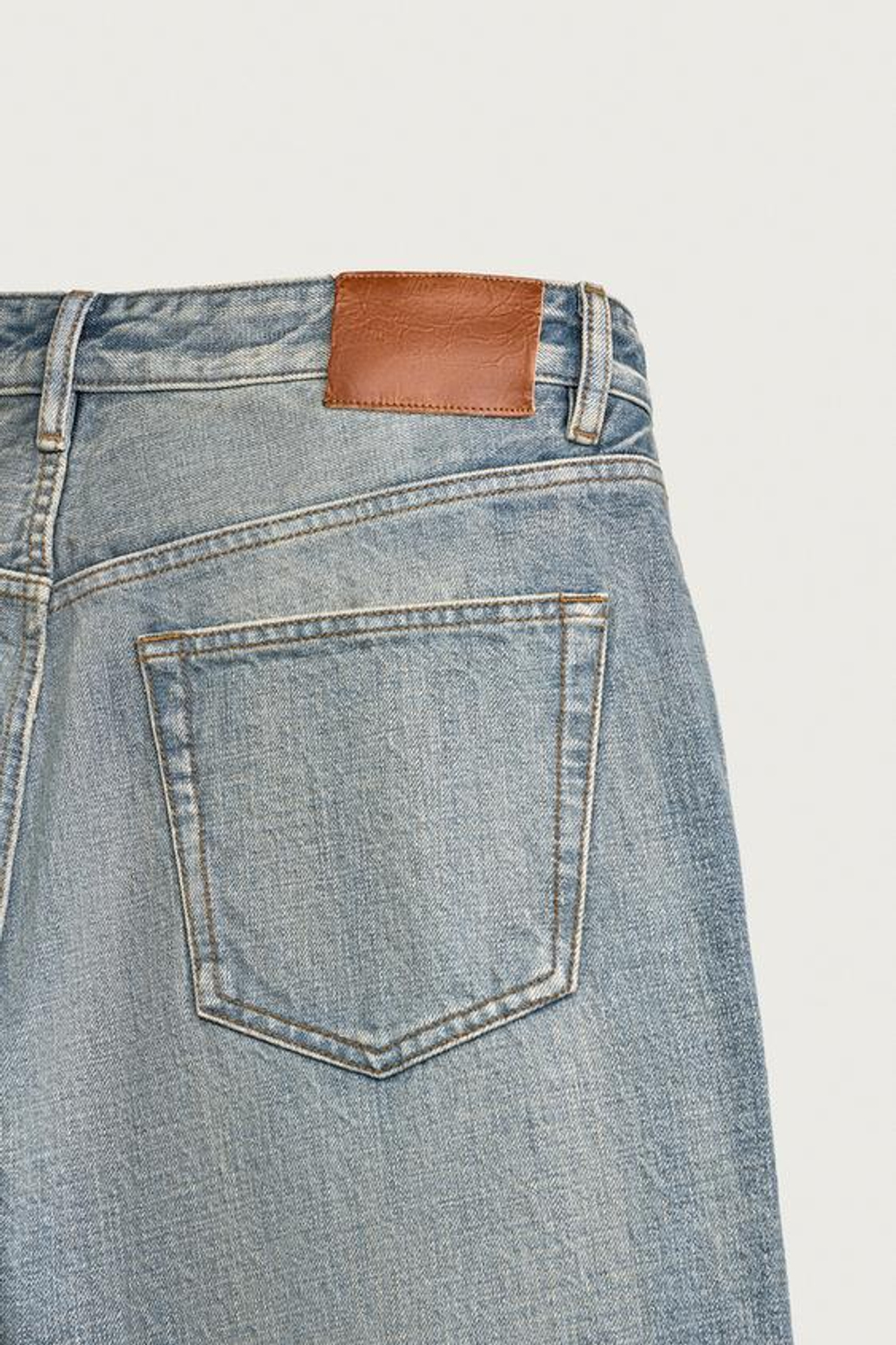 ZARA ДЖИНСЫ LOOSE FIT, СИНИЙ