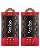 Кофе в капсулах Nespresso Coffesso 3 вкуса 50 шт x 2 уп