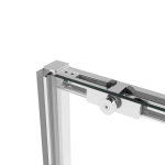 Душевая дверь Слим Софт (Slim Soft) VDS-1SS120CL, 1200, хром, стекло прозрачное,