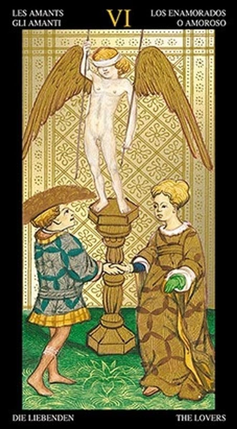 Golden Visconti Tarot - Grand Trumps / Таро Висконти Золотое. Старшие Арканы
