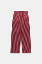ШИРОКИЕ БРЮКИ В ПОЛОСКУ — ZARA