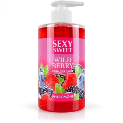 Гель для душа WILD BERRY с феромонами, 430 мл