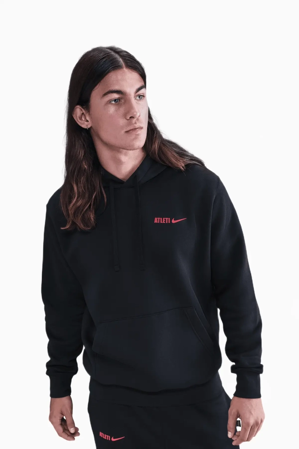 Кофта Nike Atletico Madrid 25/26 Club - черный