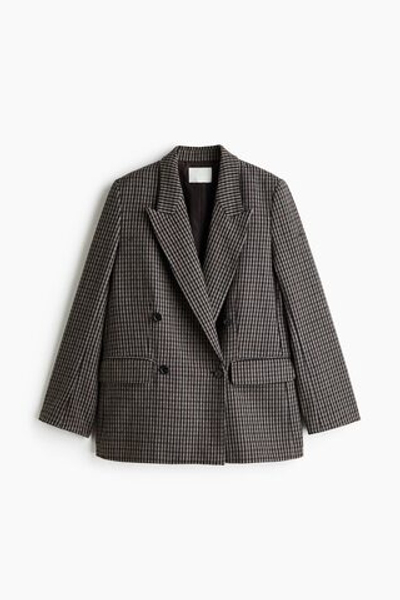 Двубортный блейзер — заострённые лацканы - H&M