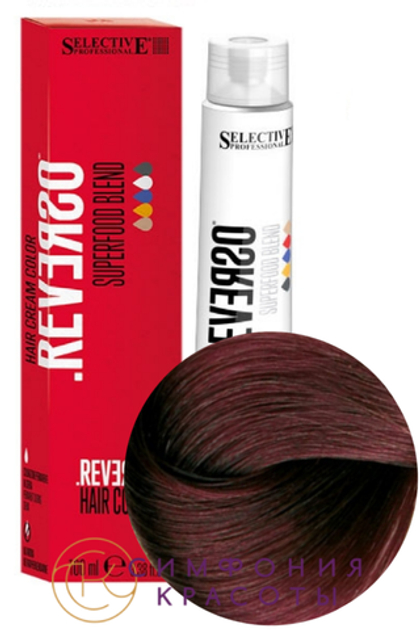 6.66 "Reverso Hair Color"Темный блонд красный интенсивный 100мл