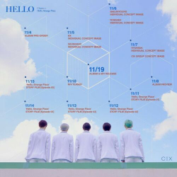 Альбом CIX - Hello,Strange Place Hello Chapter 2. 2nd EP Album 2 Version SET