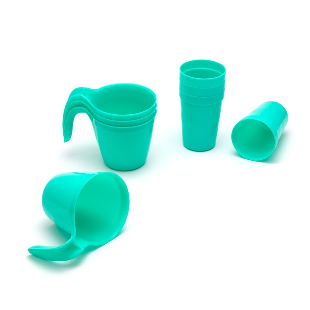 Набор для пикника СЛЕДОПЫТ Camping Set, на 4 персоны, пластик, в контейнере/14/