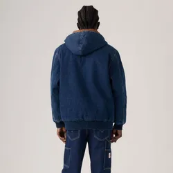 Куртка джинсовая утепленная мужская LEVI'S POTRERO DENIM HOODY