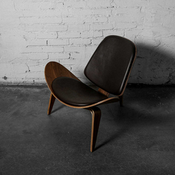 Стул Roomers Furniture Шелл bls-01/a535walnut