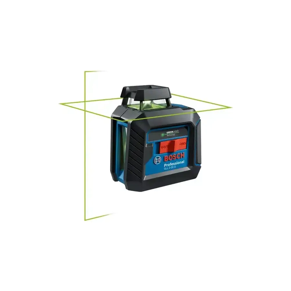 Линейный лазерный нивелир GLL 2-20G BOSCH 0601065000