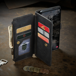 Многофункциональный чехол-кошелек CaseMe 3 in 1 Matte Wallet для Samsung Galaxy S25 FE