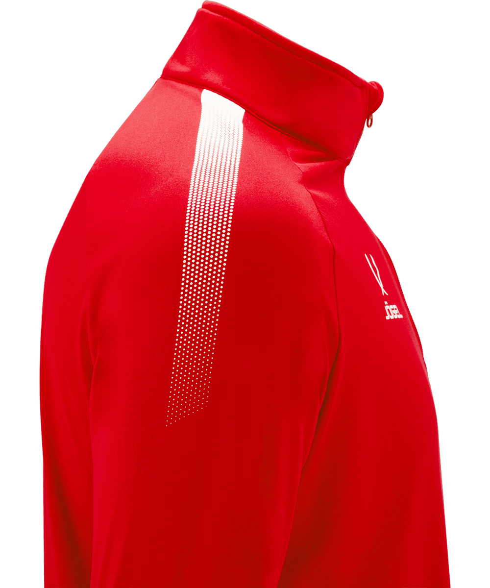 Джемпер тренировочный CAMP Training Top 1/4 Zip, красный, детский - изображение 3