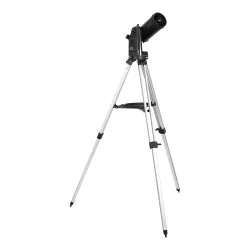 Телескоп Sky-Watcher K100 mini Virtuoso GTi, настольный - вид сбоку на выдвинутом штативе