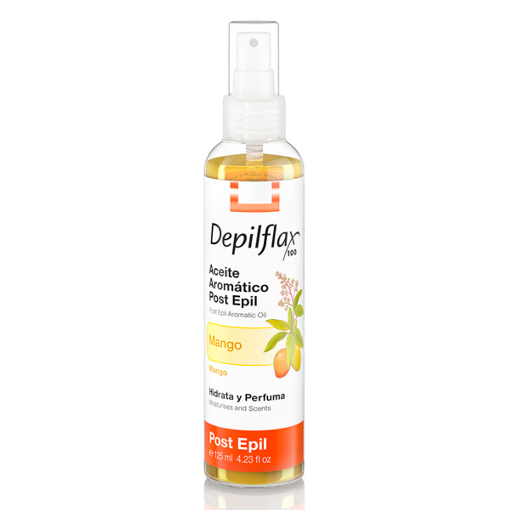 Масло после депиляции Манго для удаления остатков воска Depilflax Mango Post Epil Aromatic Oil 125мл