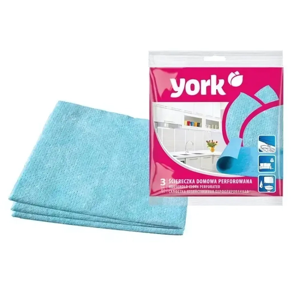 Салфетка перфорированная 3шт YORK