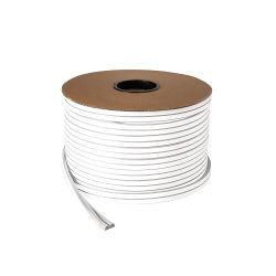 Уплотнитель самоклеящийся FUARO ADH/D-12x10mm, WHITE белый 150м /49191/