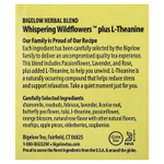 Bigelow, Whispering Wildflowers™, травяной чай с L-теанином, без кофеина, 18 чайных пакетиков, 25 г (0,9 унции)
