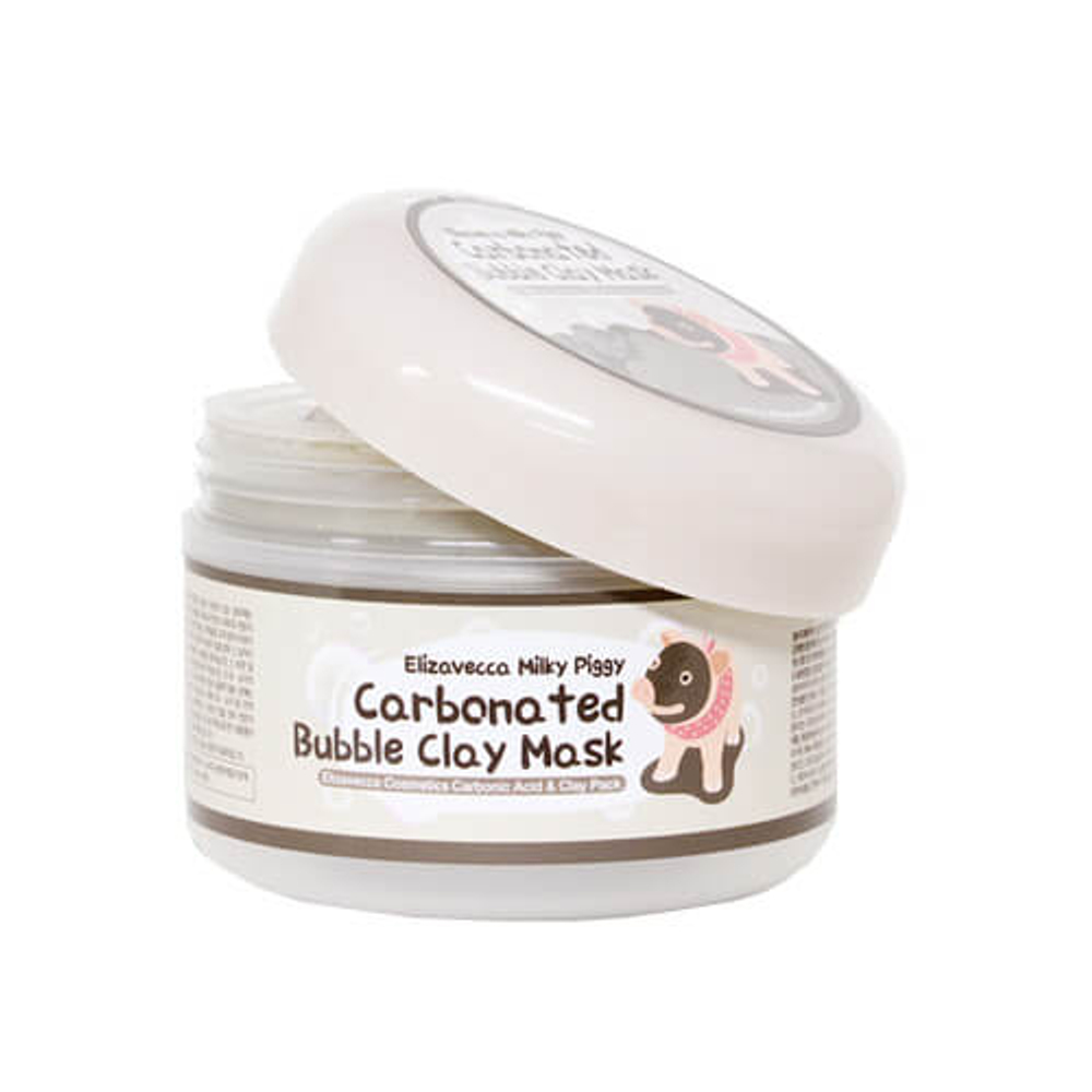 Elizavecca Milky Piggy Carbonated Bubble Clay Pack, 100ml - Пузырьковая глинянная маска для лица