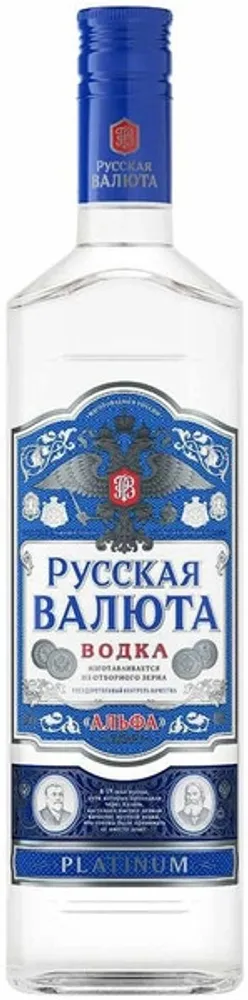Водка Русская Валюта Платинум