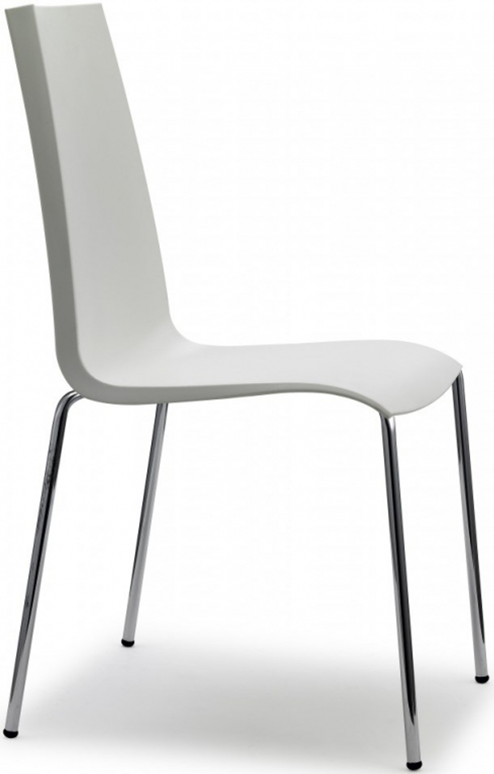 Стул пластиковый Scab Design Mannequin 4 legs, хром, лен
