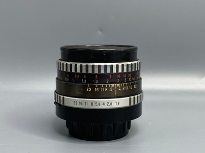 Pancolar 1.8/50 Carl Zeiss Jena DDR прыгалка всегда в зажатом положении