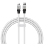 USB-C - Lightning Кабель Baseus CoolPlay Charging+Data 20W 1m - White