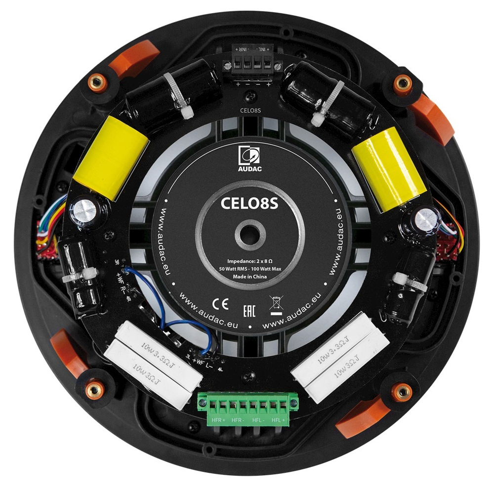 AUDAC CELO8SI/W Встраиваемый пассивный сабвуфер