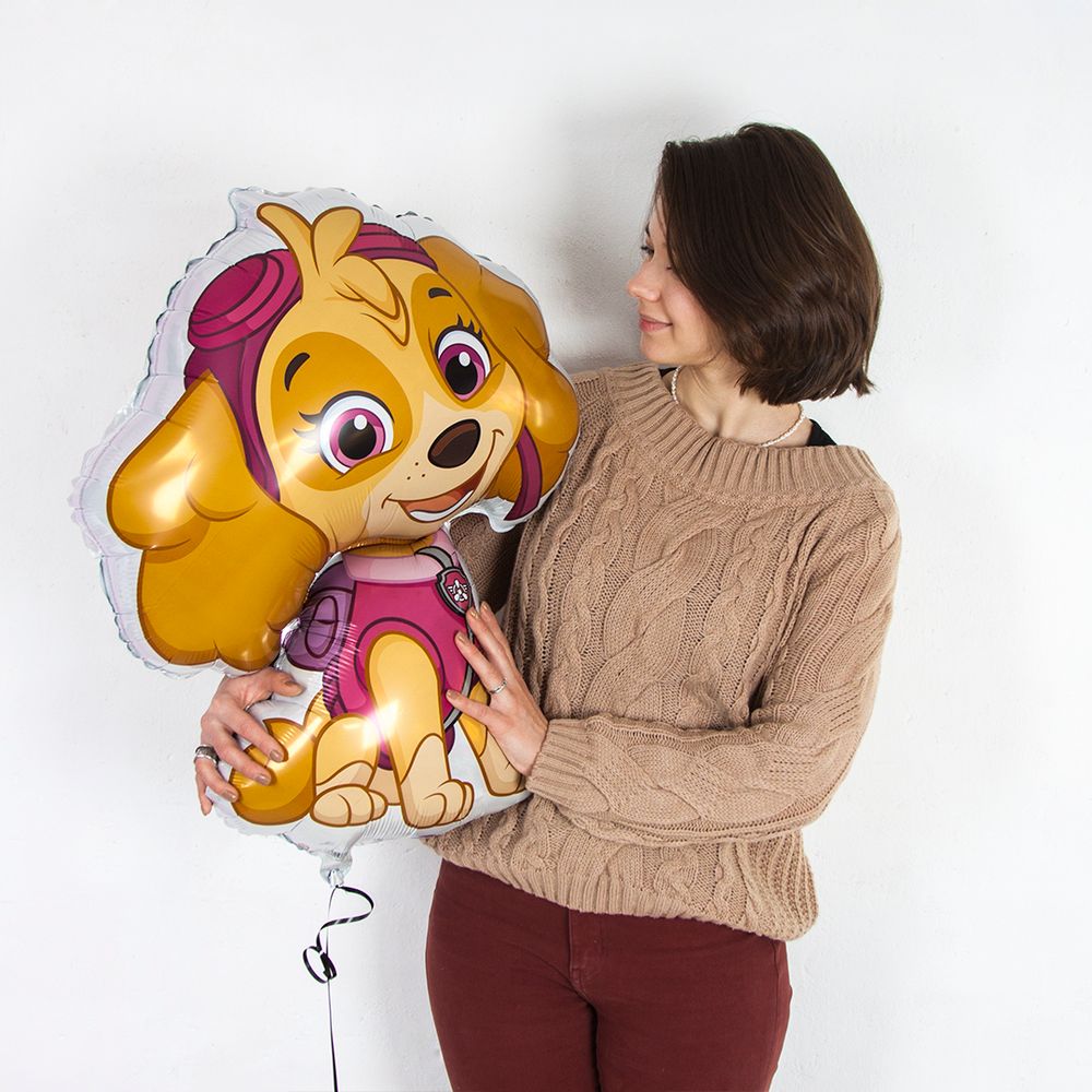 Шар (32''/81 см) Фигура, Щенячий патруль, Скай, 1 шт. в упак.