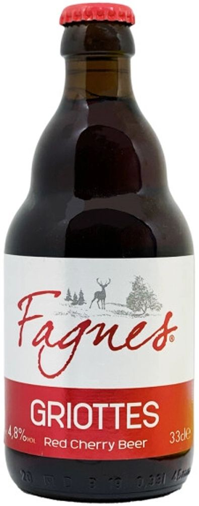 Пиво Брассери де Фань Гриотт / Brasserie des Fagnes Griottes 0.33 - стекло