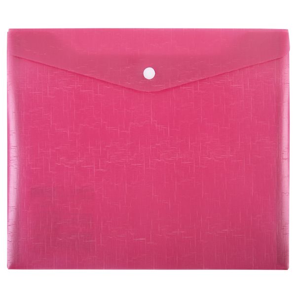 Папка-конверт для тетрадей с кнопкой A5+ 180 мкм, 20 шт, брусника ЕС211120050, Expert Complete